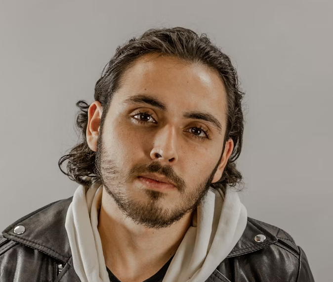 Young man indoor portrait